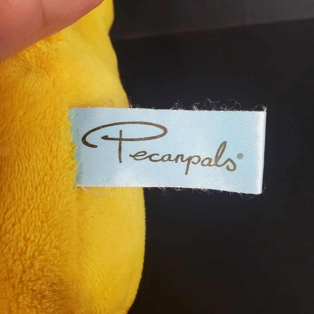 PecanPals Pecan Pals Plush Milo Yellow Stuffed Dog Monster 13